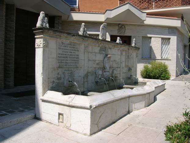 Fontana del XVII secolo